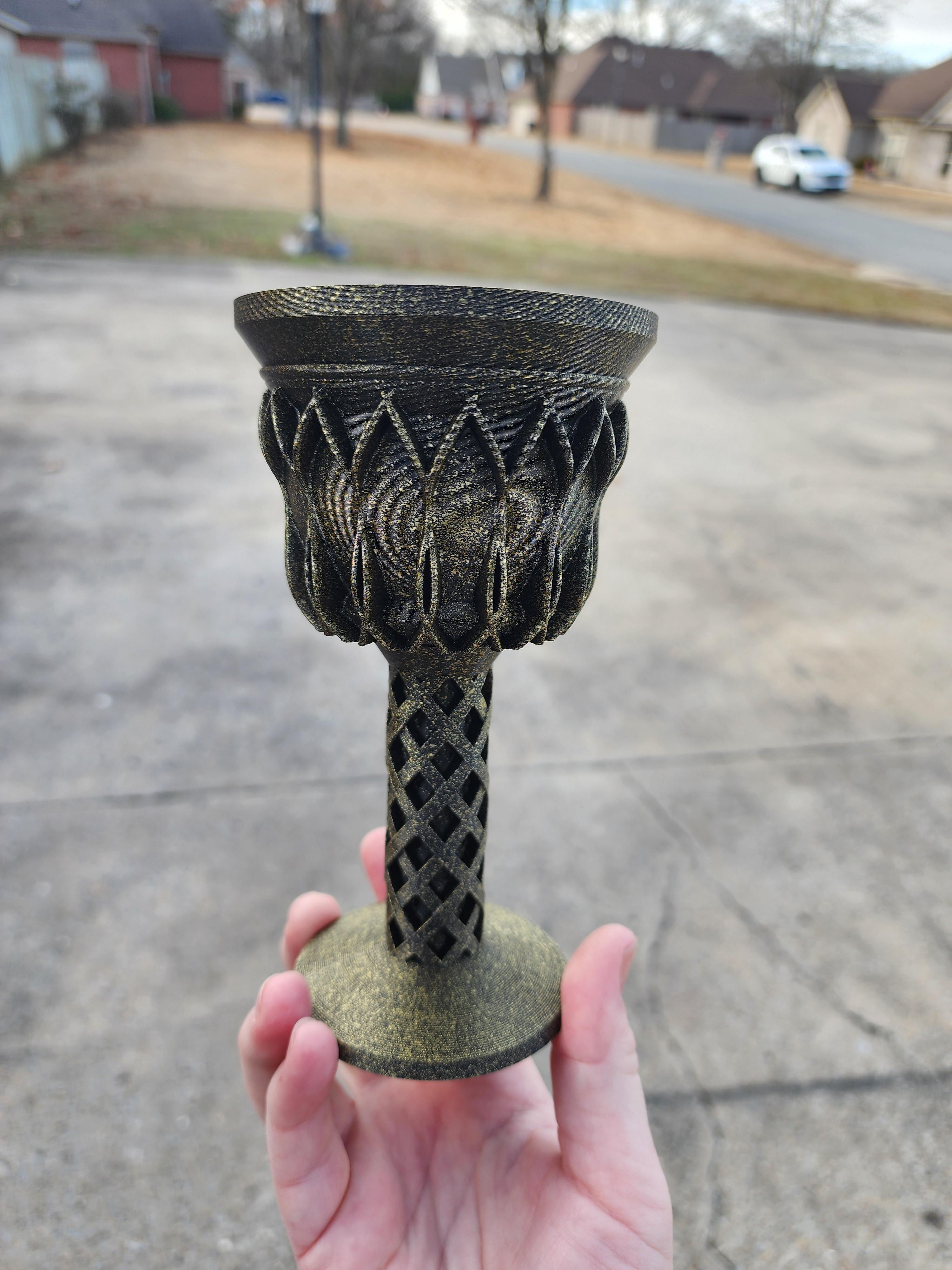 Ornate Chalice 3d model