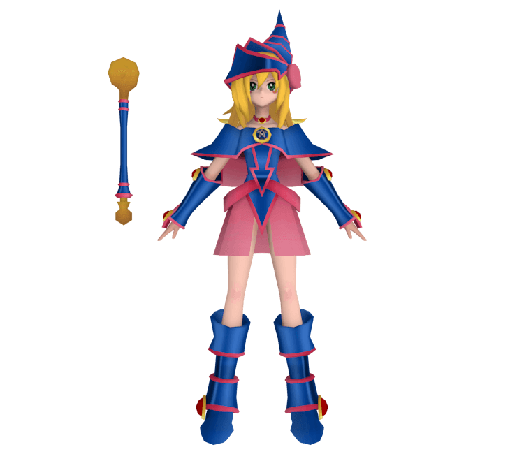 Dark Magician Girl 3d model