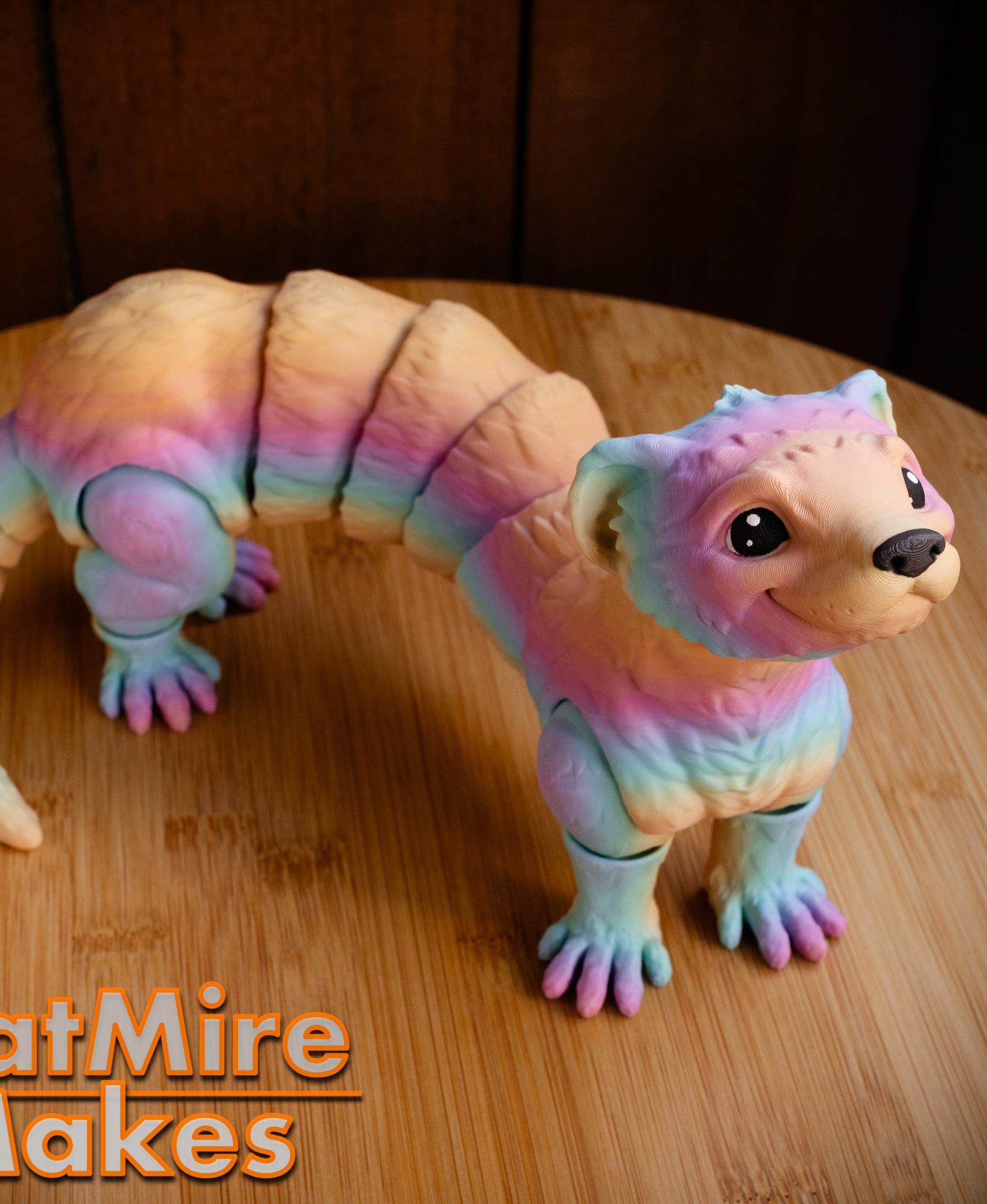 Ferret - Articulated Figure 3d model