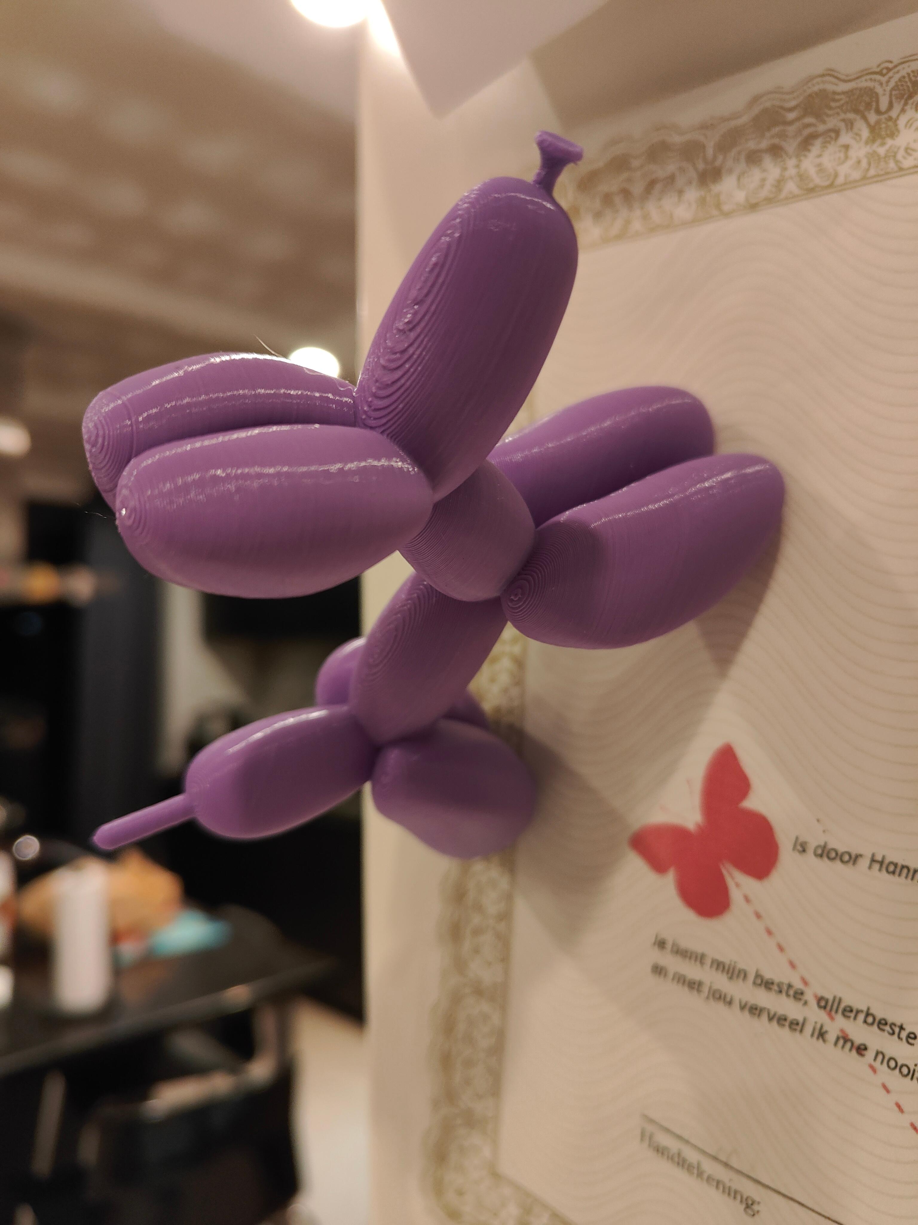 Balloon Dog Magnet 3d model