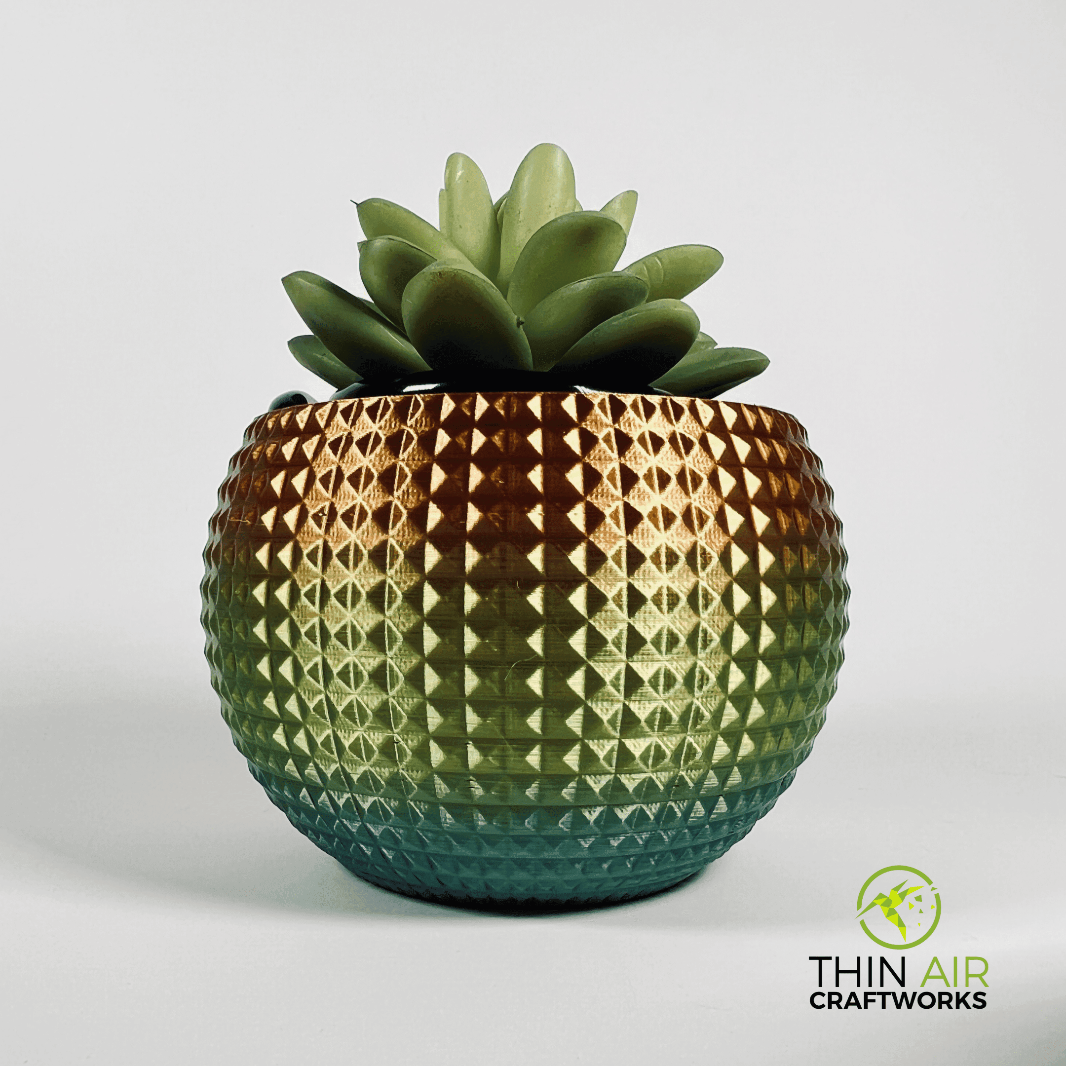 Textured Planter Series 3d model