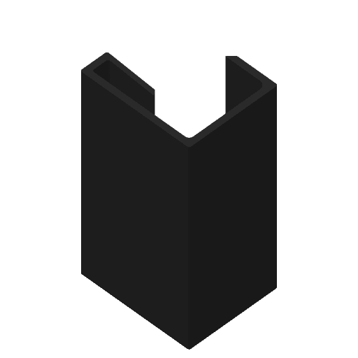 Simple Lid Clip 3d model