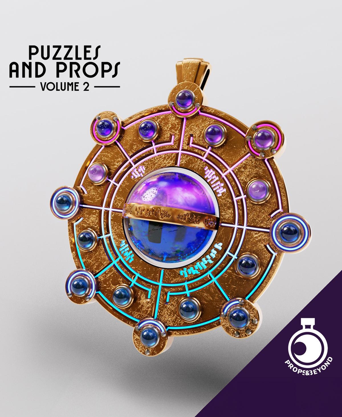 Puzzles and Props - Volume 2 - Full Collection 3d model