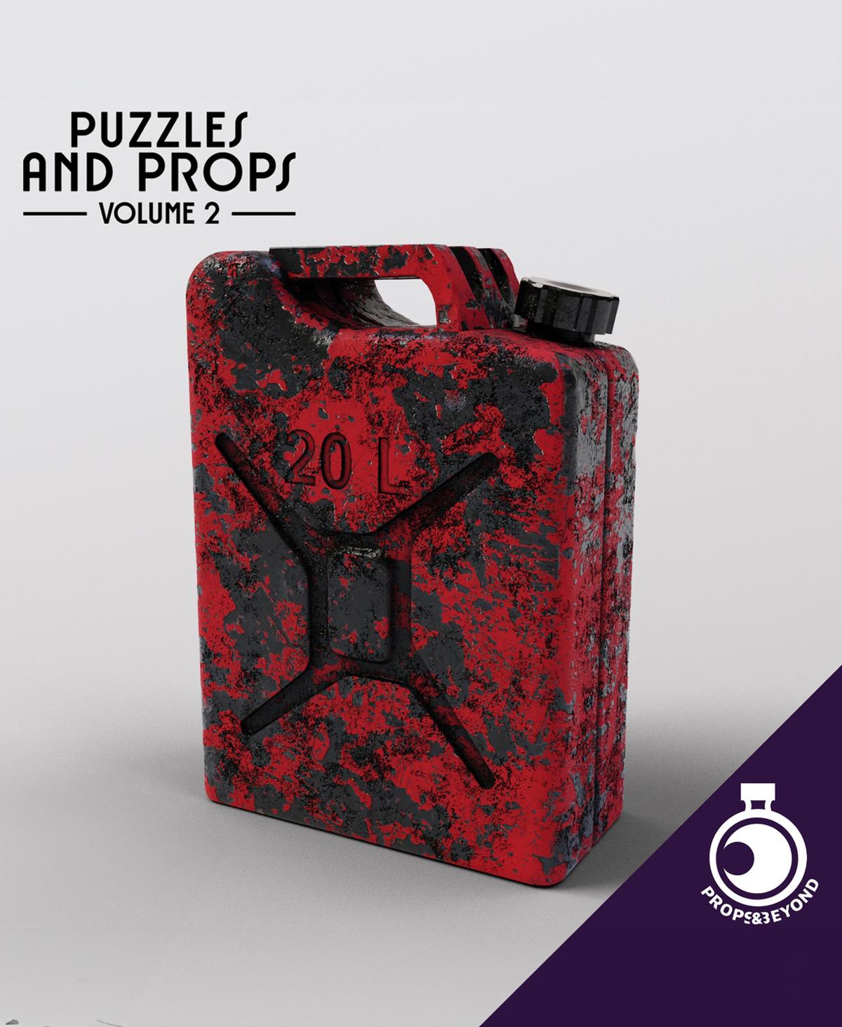 Puzzles and Props - Volume 2 - Full Collection 3d model