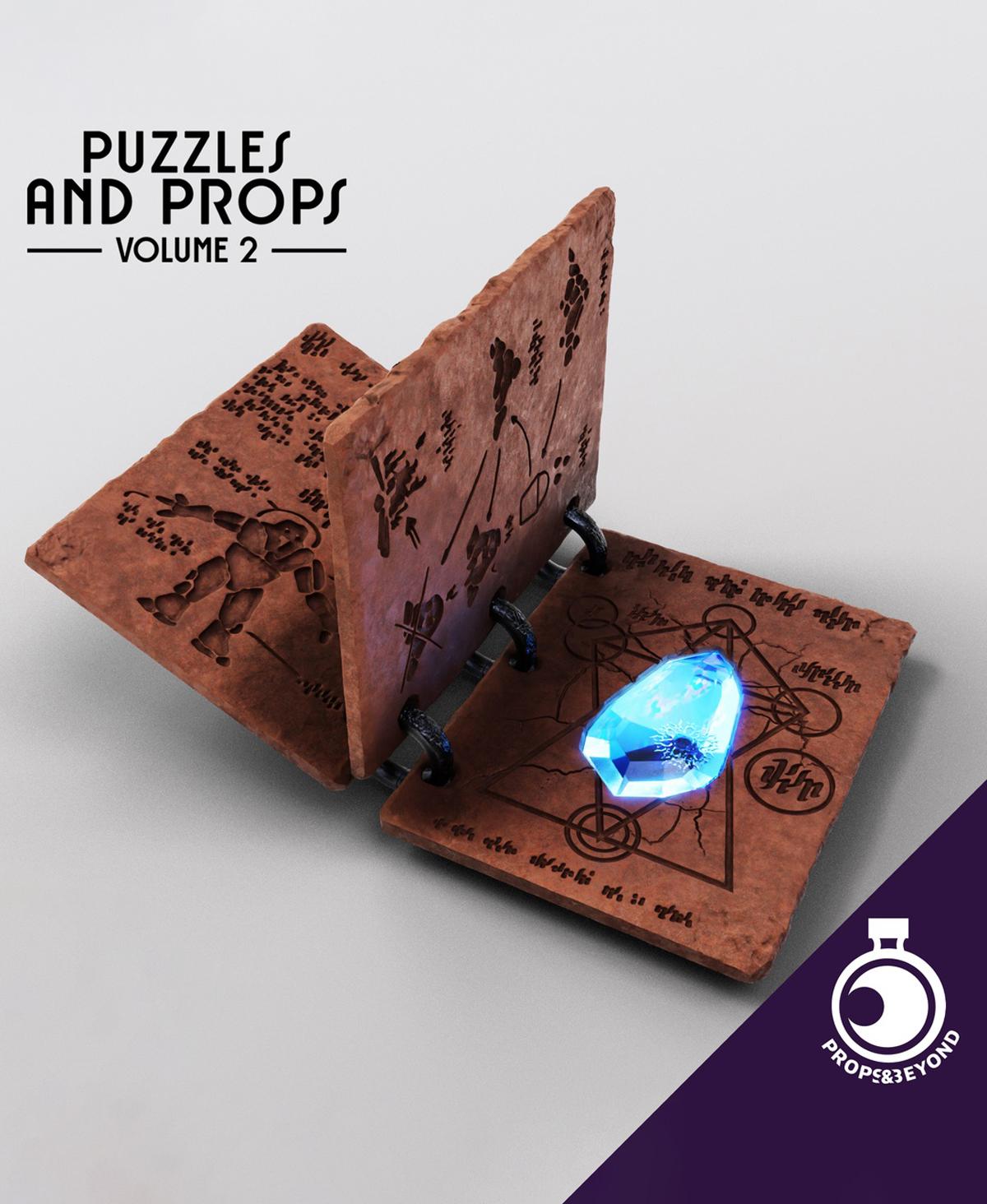 Puzzles and Props - Volume 2 - Full Collection 3d model