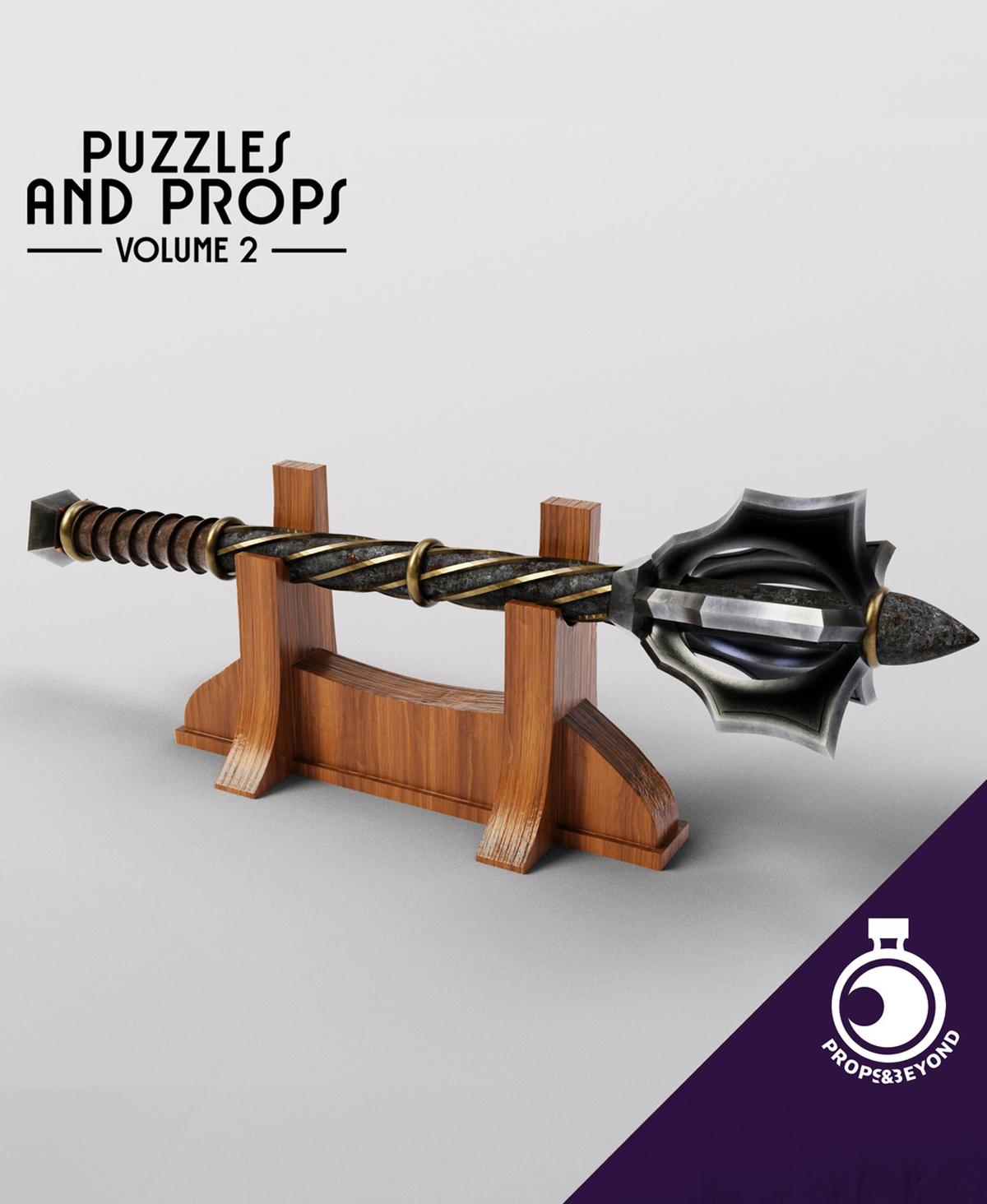 Puzzles and Props - Volume 2 - Full Collection 3d model