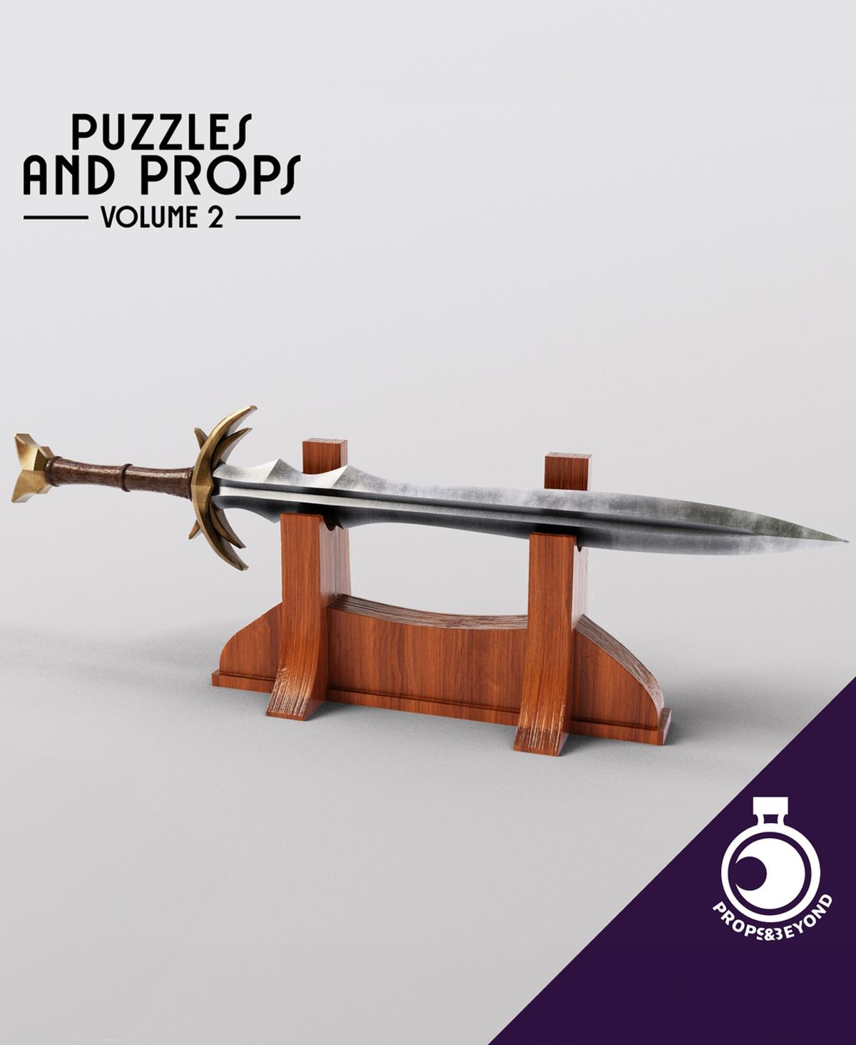 Puzzles and Props - Volume 2 - Full Collection 3d model