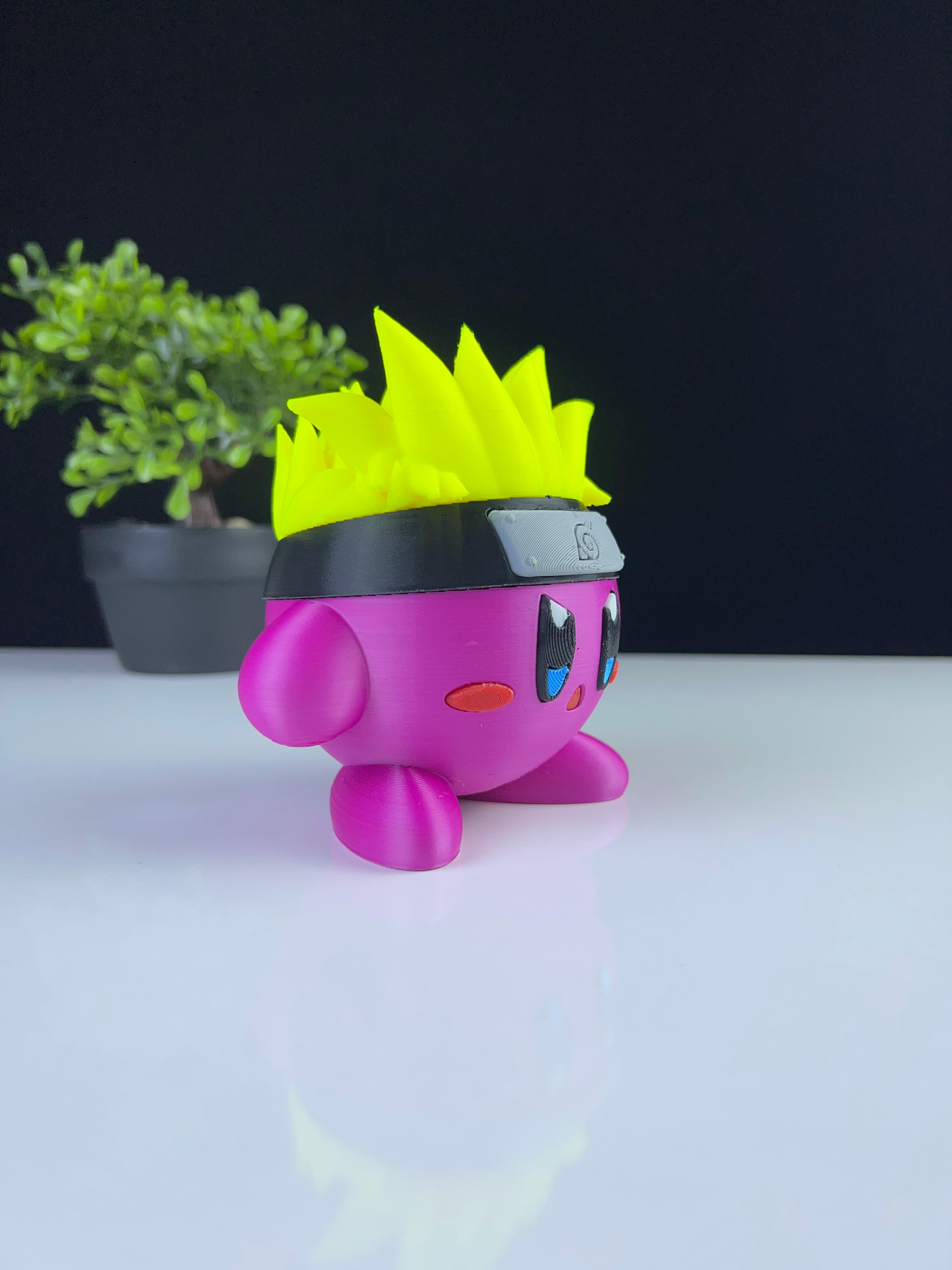 naruto kirby  3d model