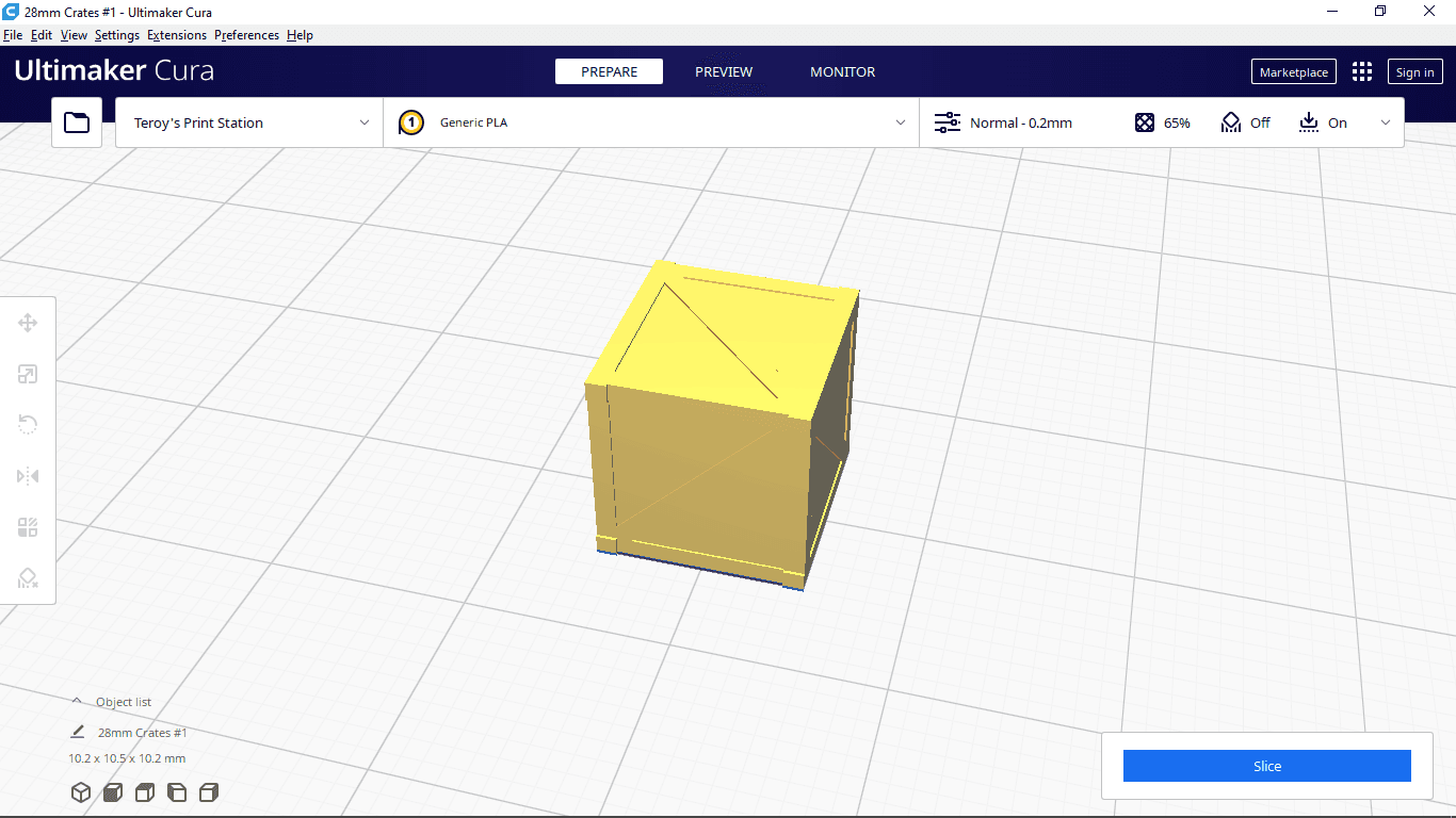 Crates and Stowage 28mm scaled 3d model