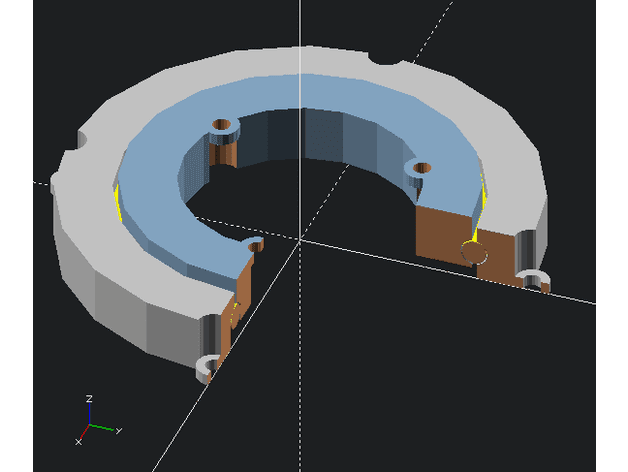 Customizable bearing (BB's, Marbles,etc) Parametric 3d model