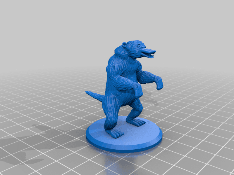 PlatypusBear 3d model