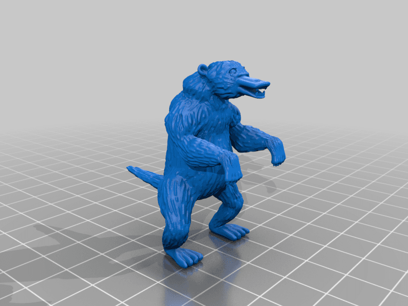 PlatypusBear 3d model