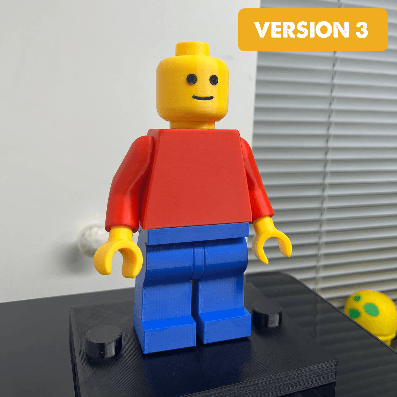 BASIC BIG BRICK FIGURE (6:1 Scale) 3d model