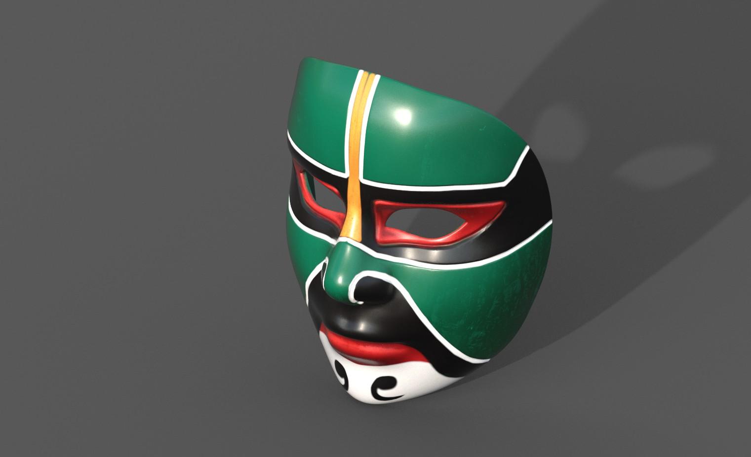 3 Ninjas Colt Mask 3d model