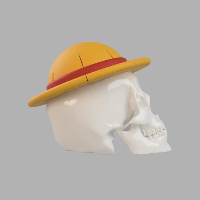 luffy skull 3d model