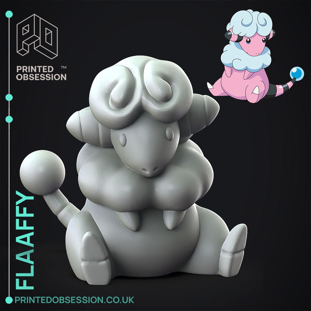 Flaaffy - Pokemon - Fan Art 3d model