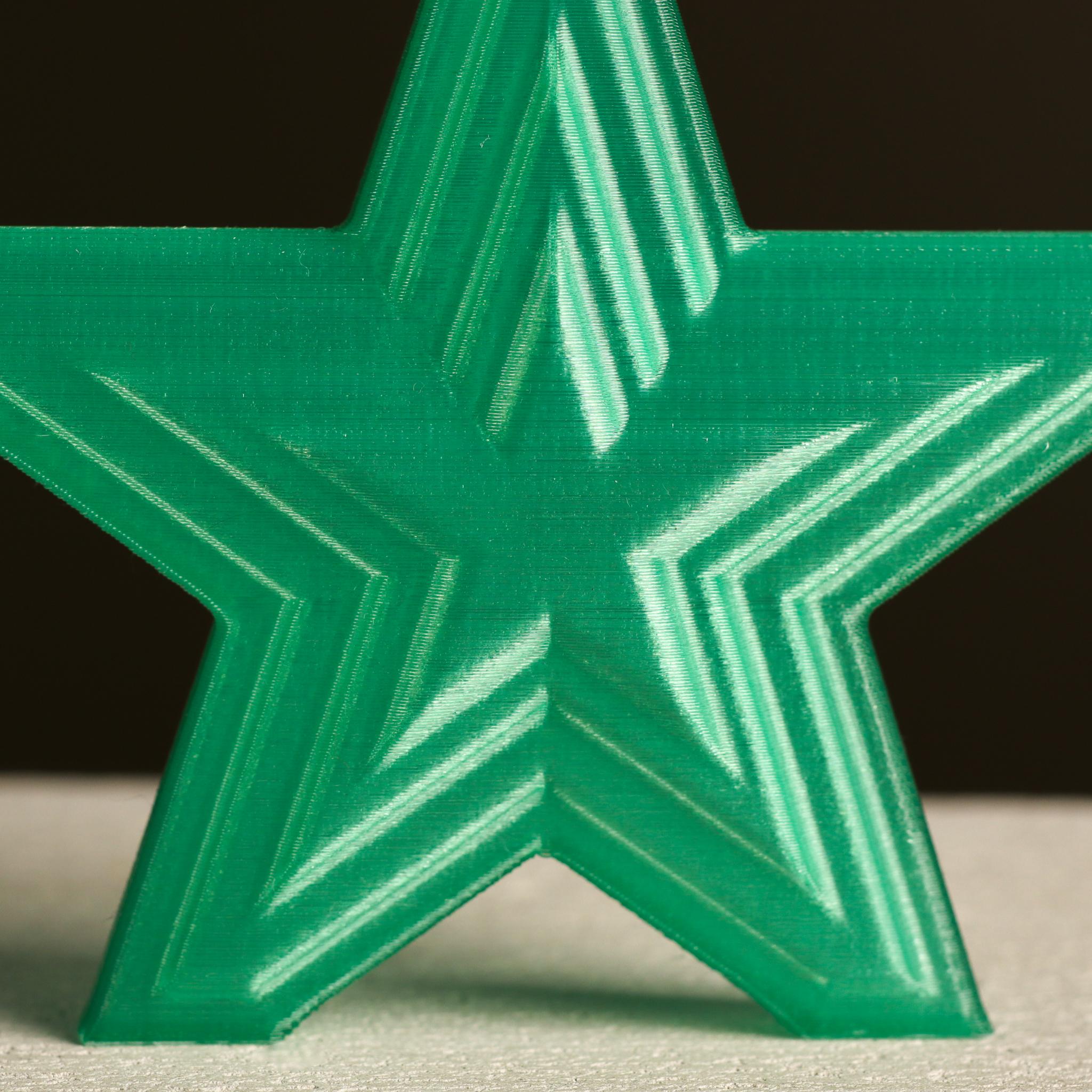  Additive Star Tree Ornament, Christmas Decor by Slimprint  3d model