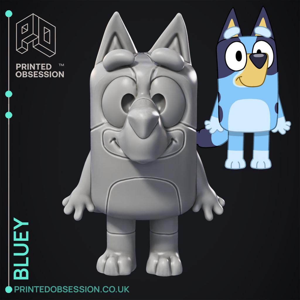 Bluey - Bluey - Fan Art 3d model