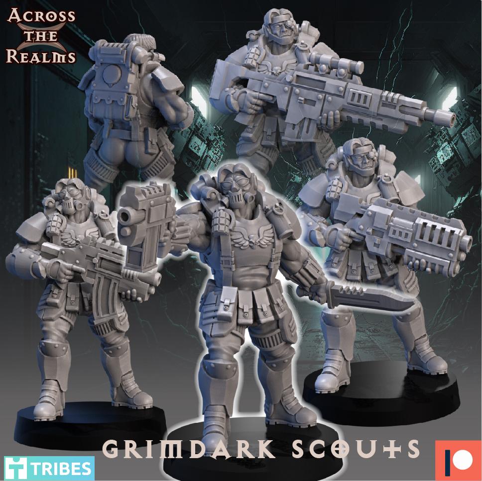 Grimdark Scouts 3d model