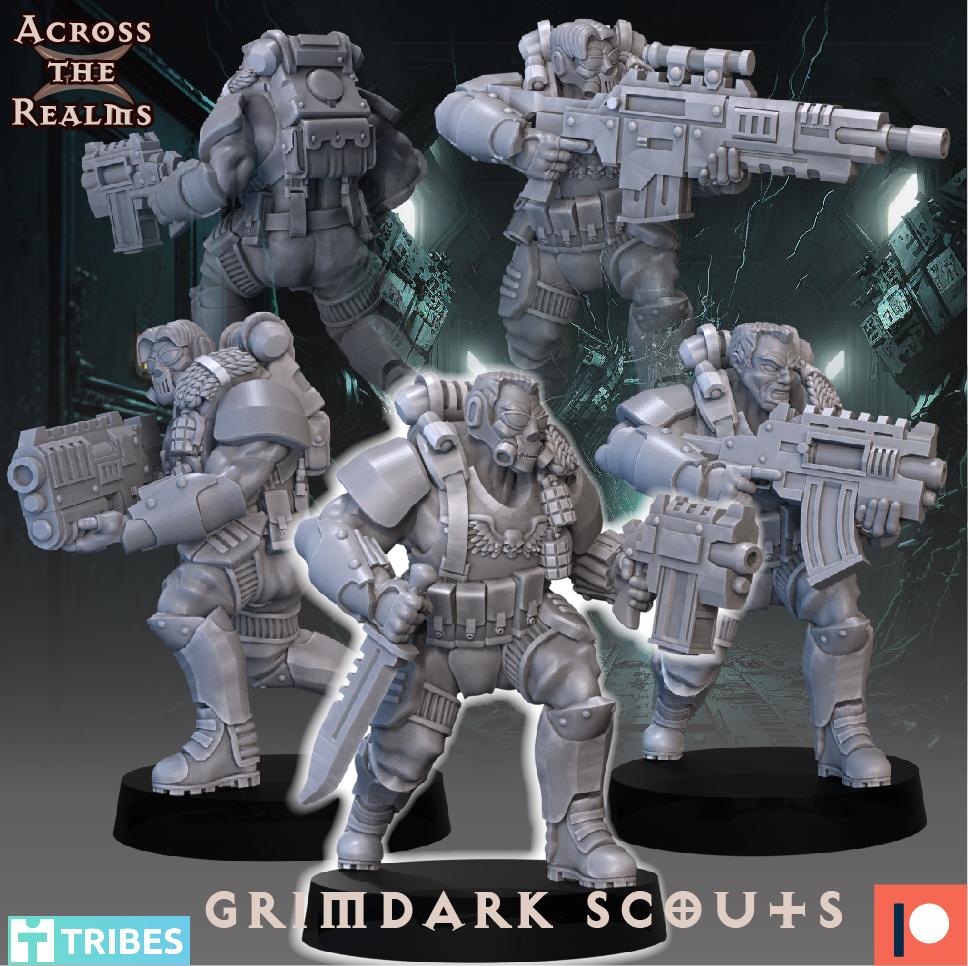 Grimdark Scouts 3d model