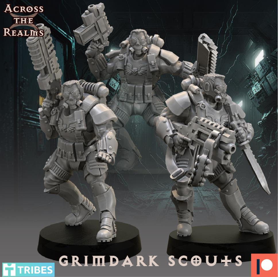 Grimdark Scouts 3d model