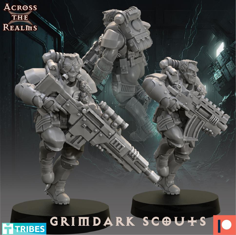 Grimdark Scouts 3d model