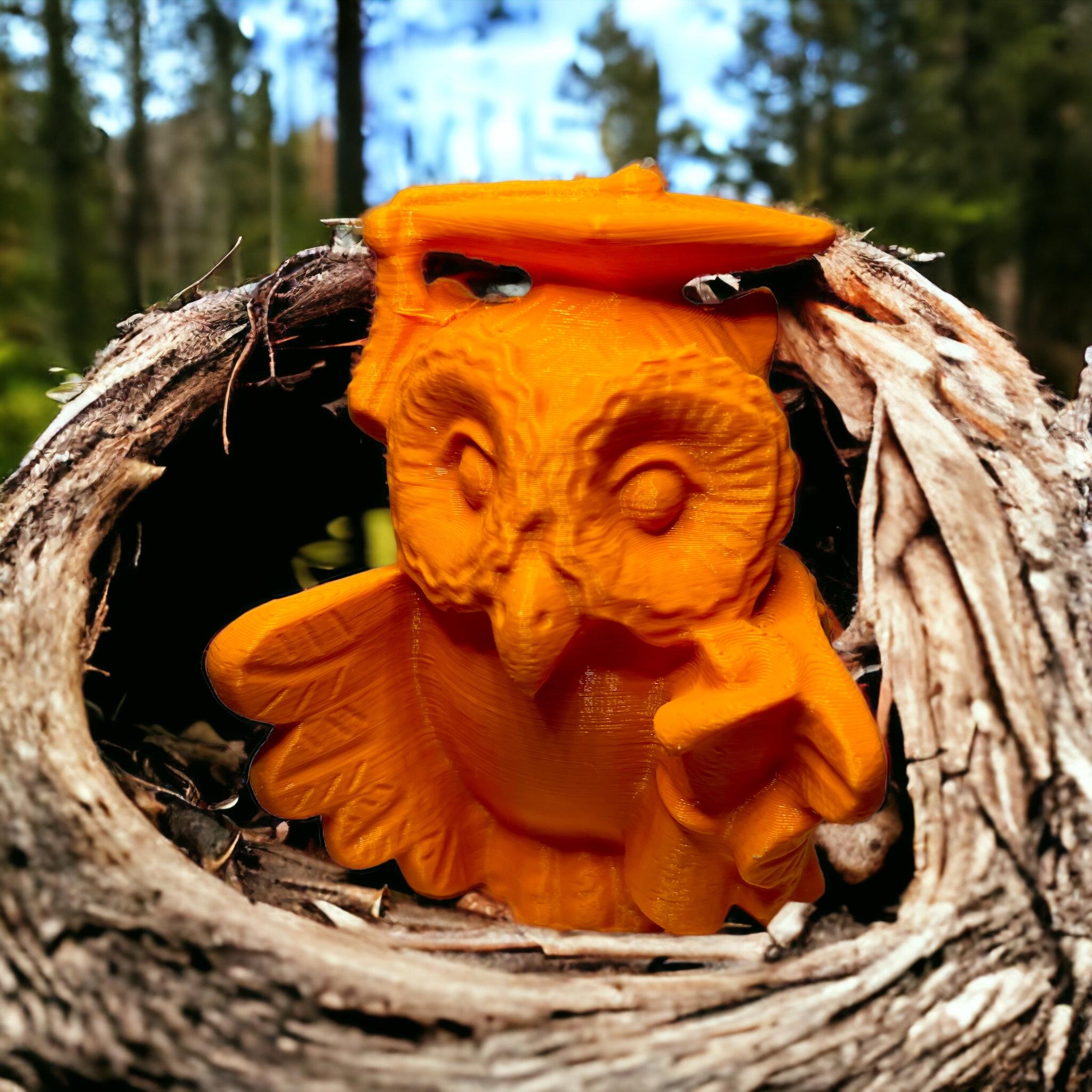 Owl diploma 3d model