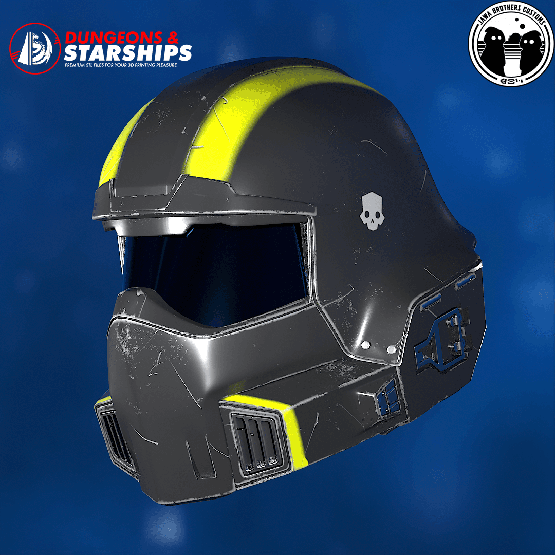 B0-1 Tactical Helmet - Helldivers 2 3d model