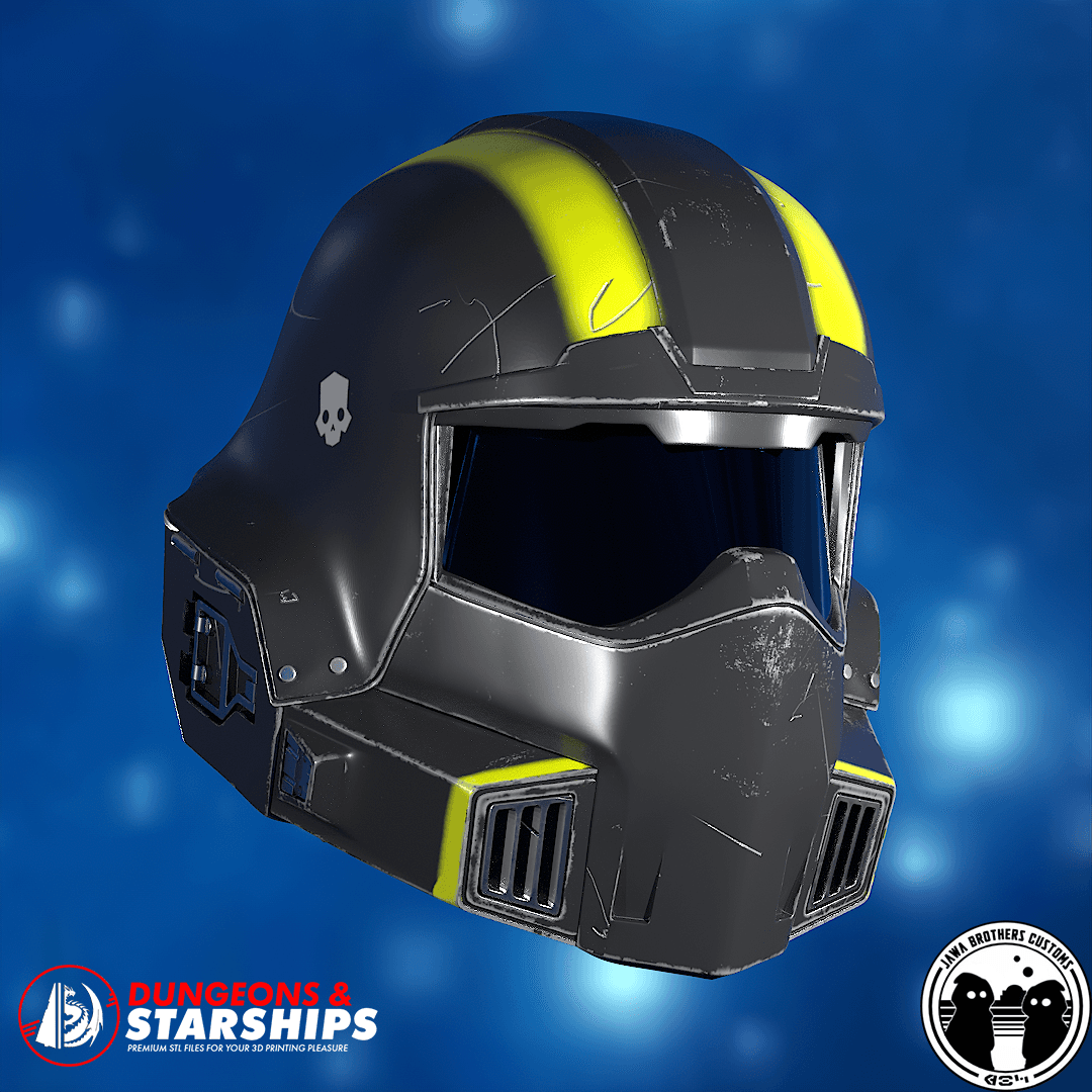 B0-1 Tactical Helmet - Helldivers 2 3d model