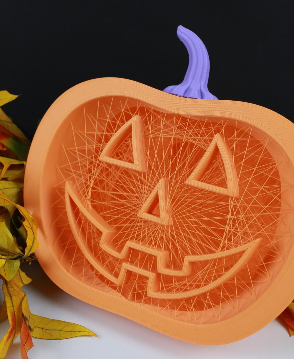 Jack-'O-Lantern - String Art 3d model