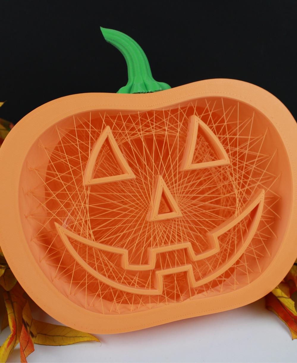 Jack-'O-Lantern - String Art 3d model