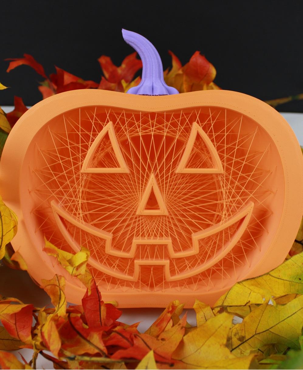 Jack-'O-Lantern - String Art 3d model