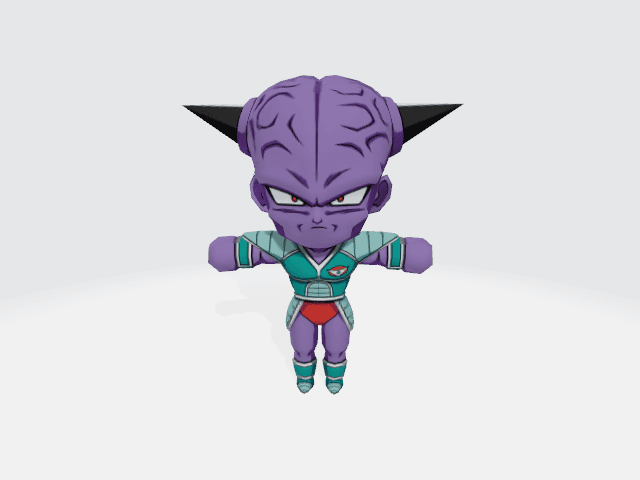 Baby Captain Ginyu 3d model