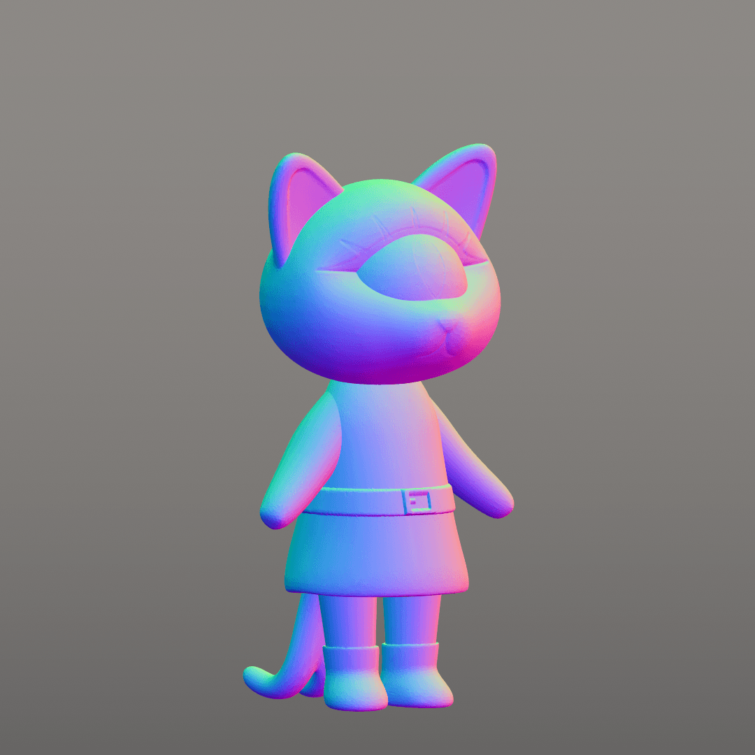 Cy The Cyclops Kitty 3d model