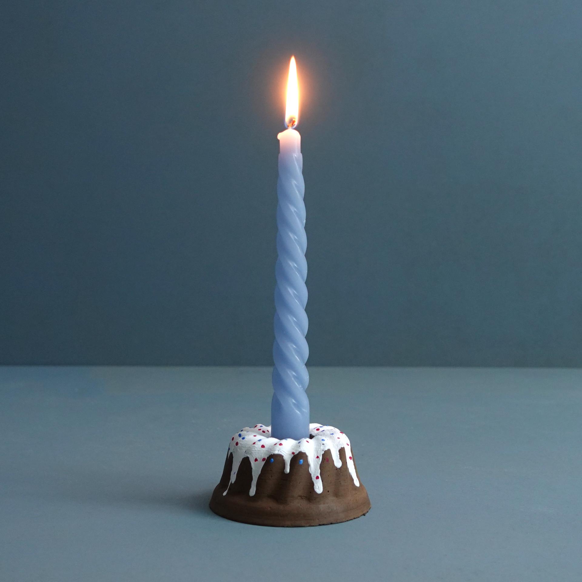 Concrete candle holder “Gugelhupf” 3d model