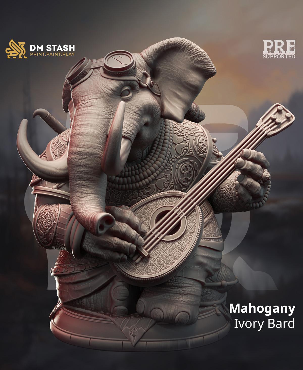 Mahogany 3d model