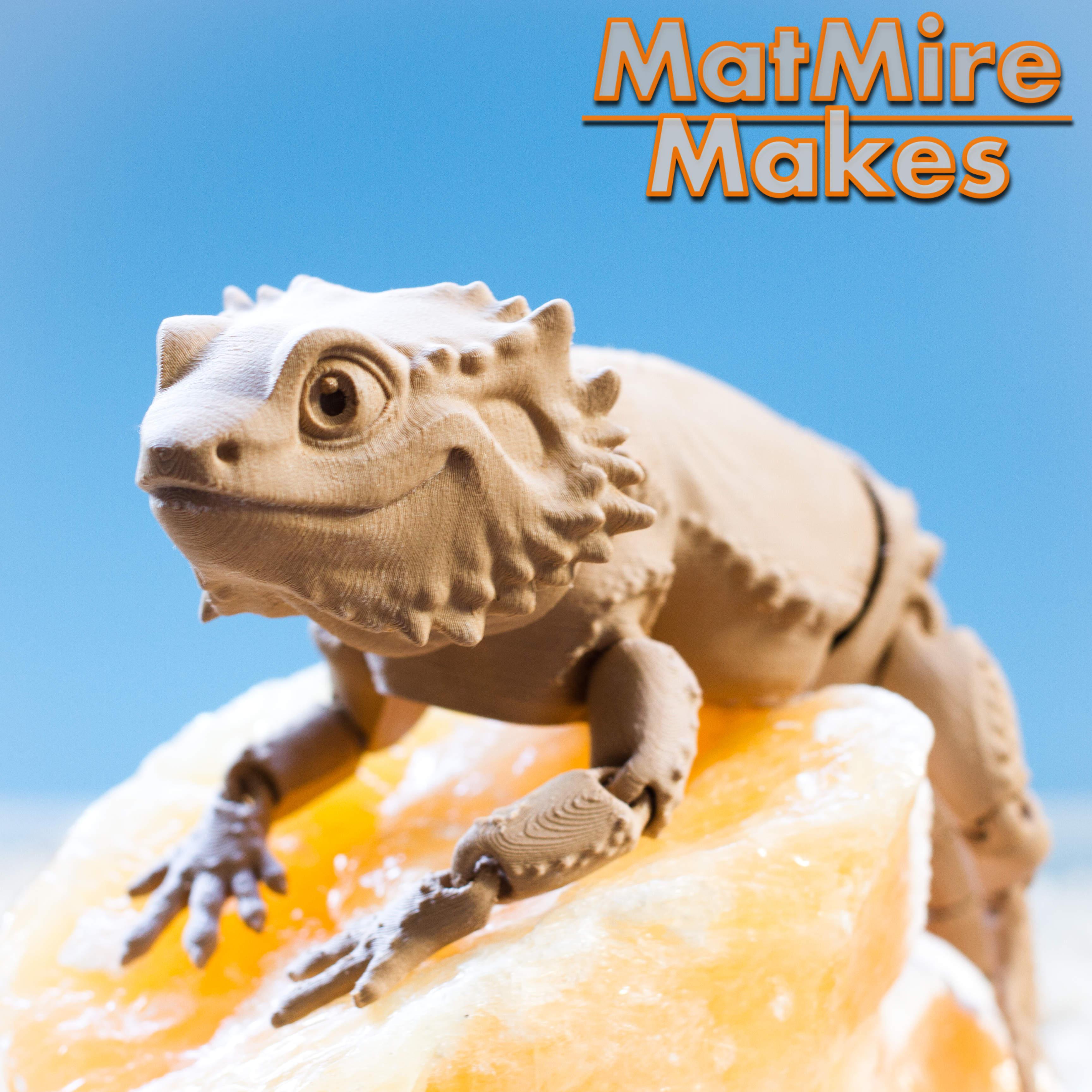 Bearded Dragon - Articulated Figure 3d model