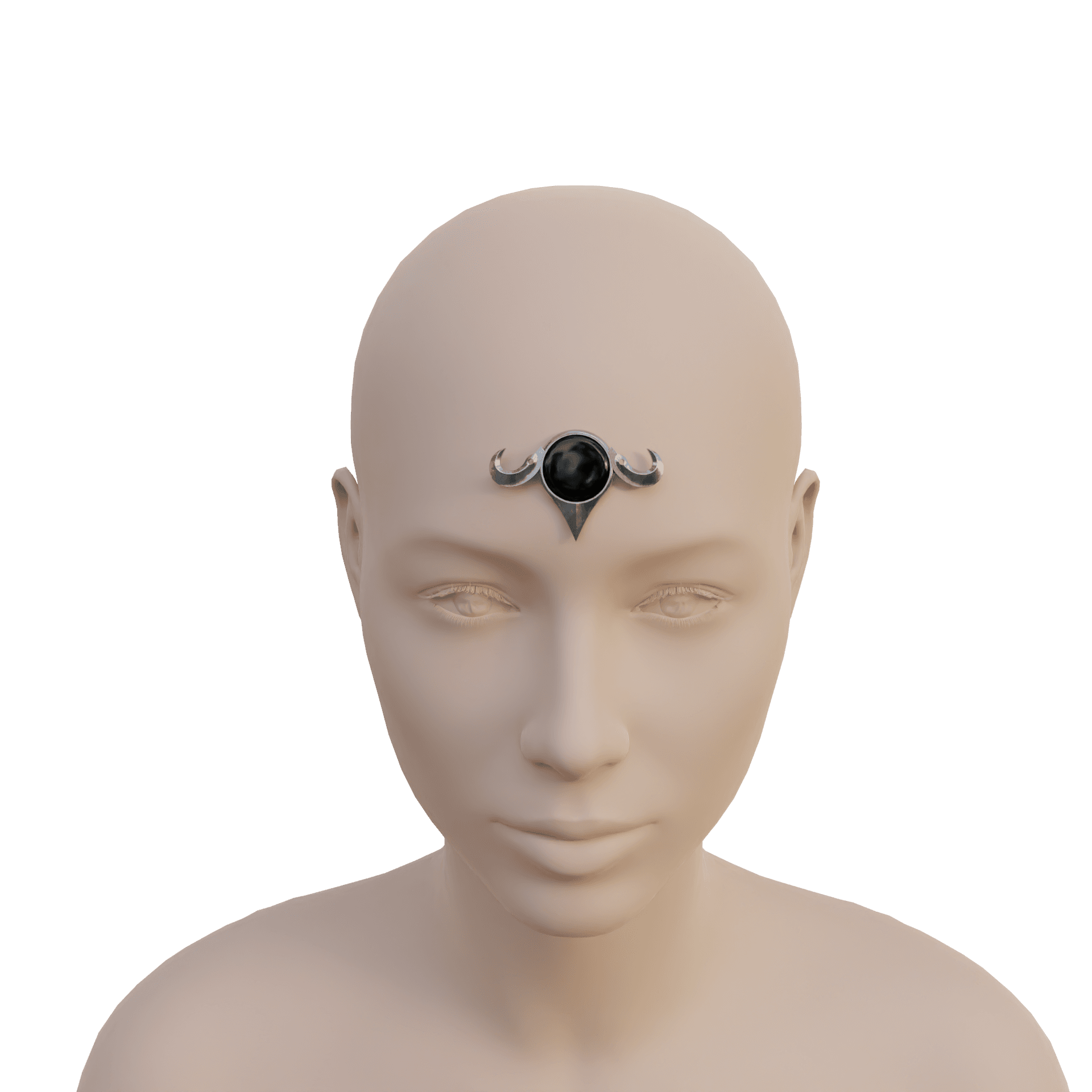 SHADOW HEART HEAD ACCESSORIE BALDURS GATE 3 3d model