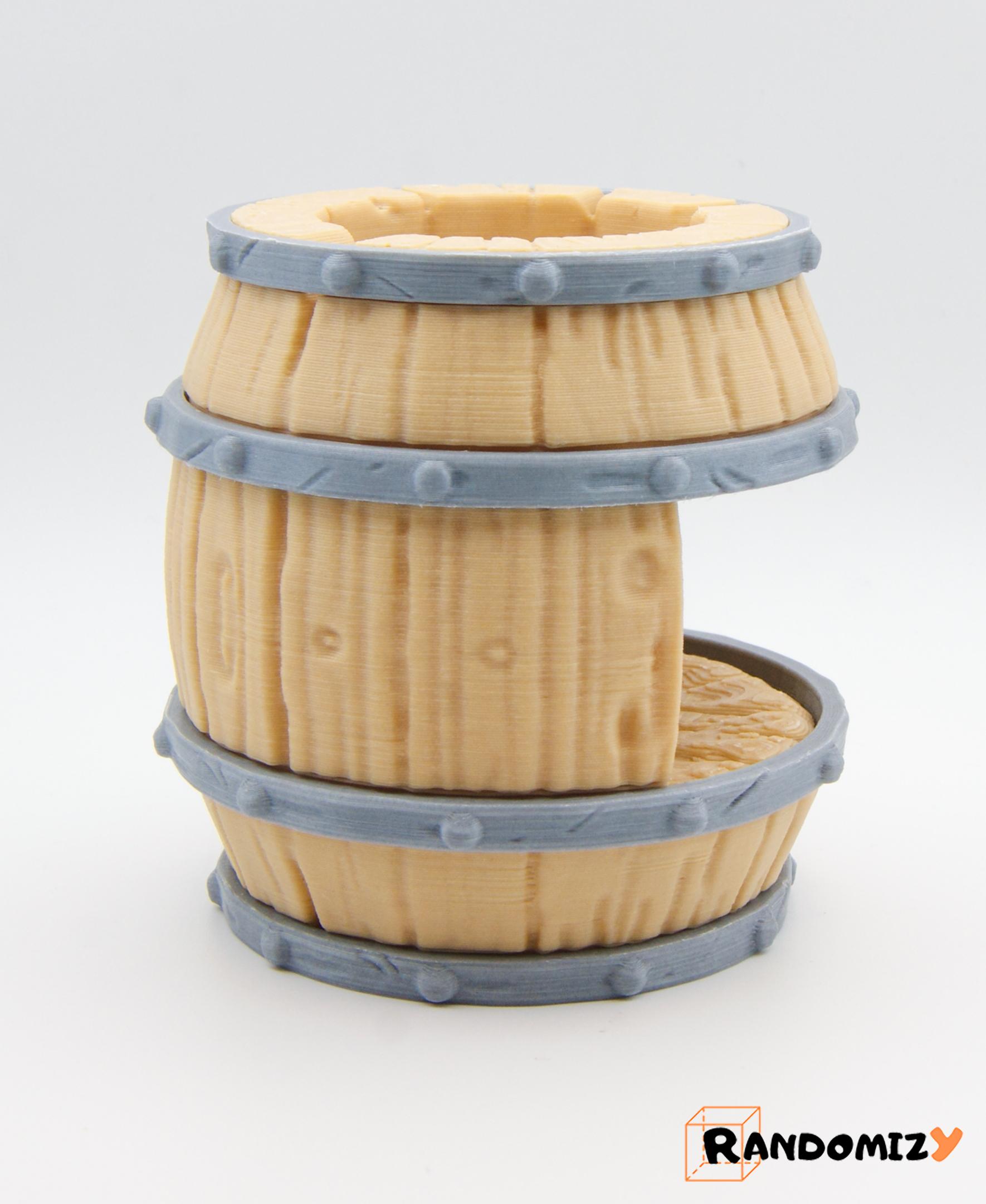 Barrel Coaster Holder 3d model