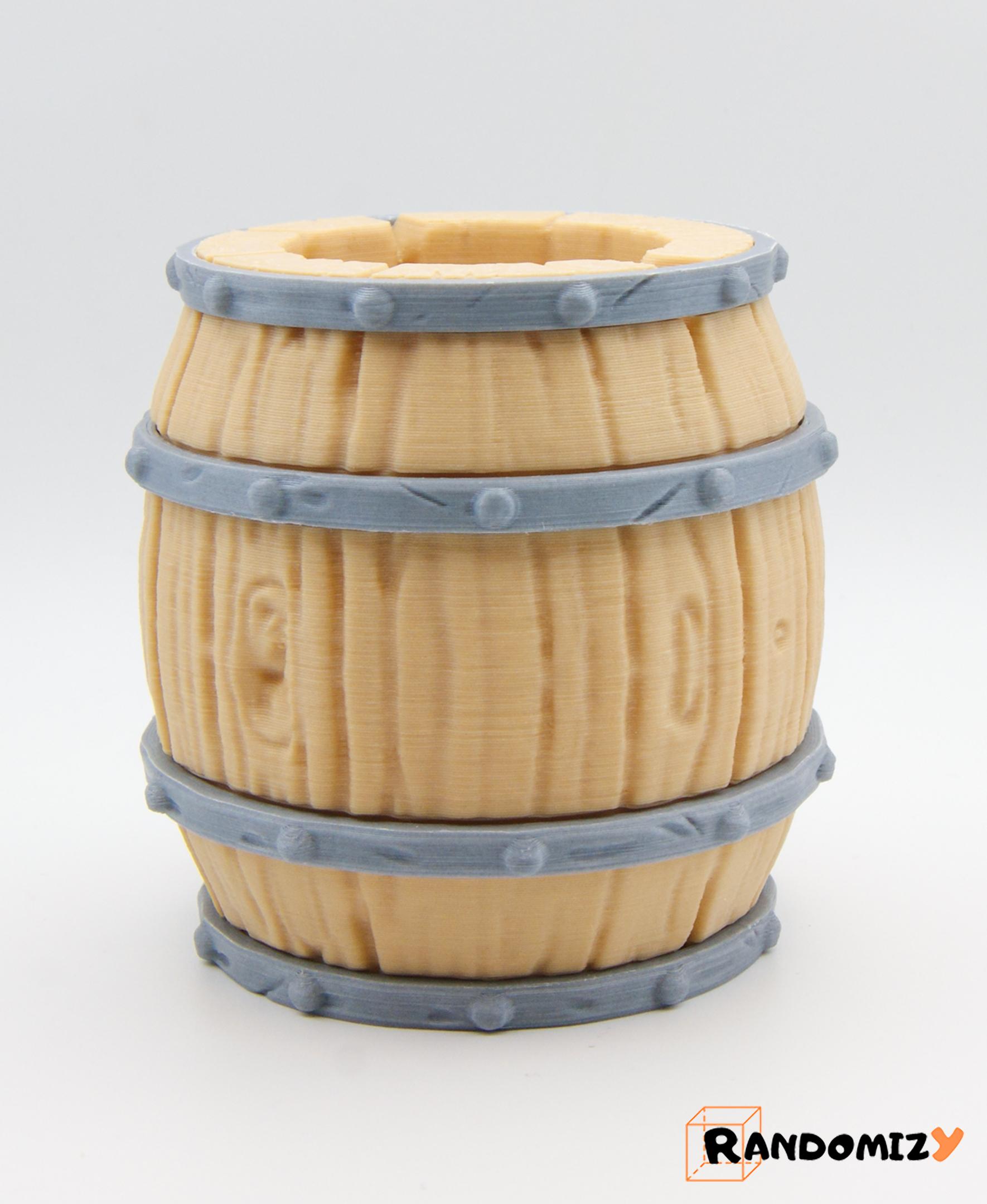 Barrel Coaster Holder 3d model