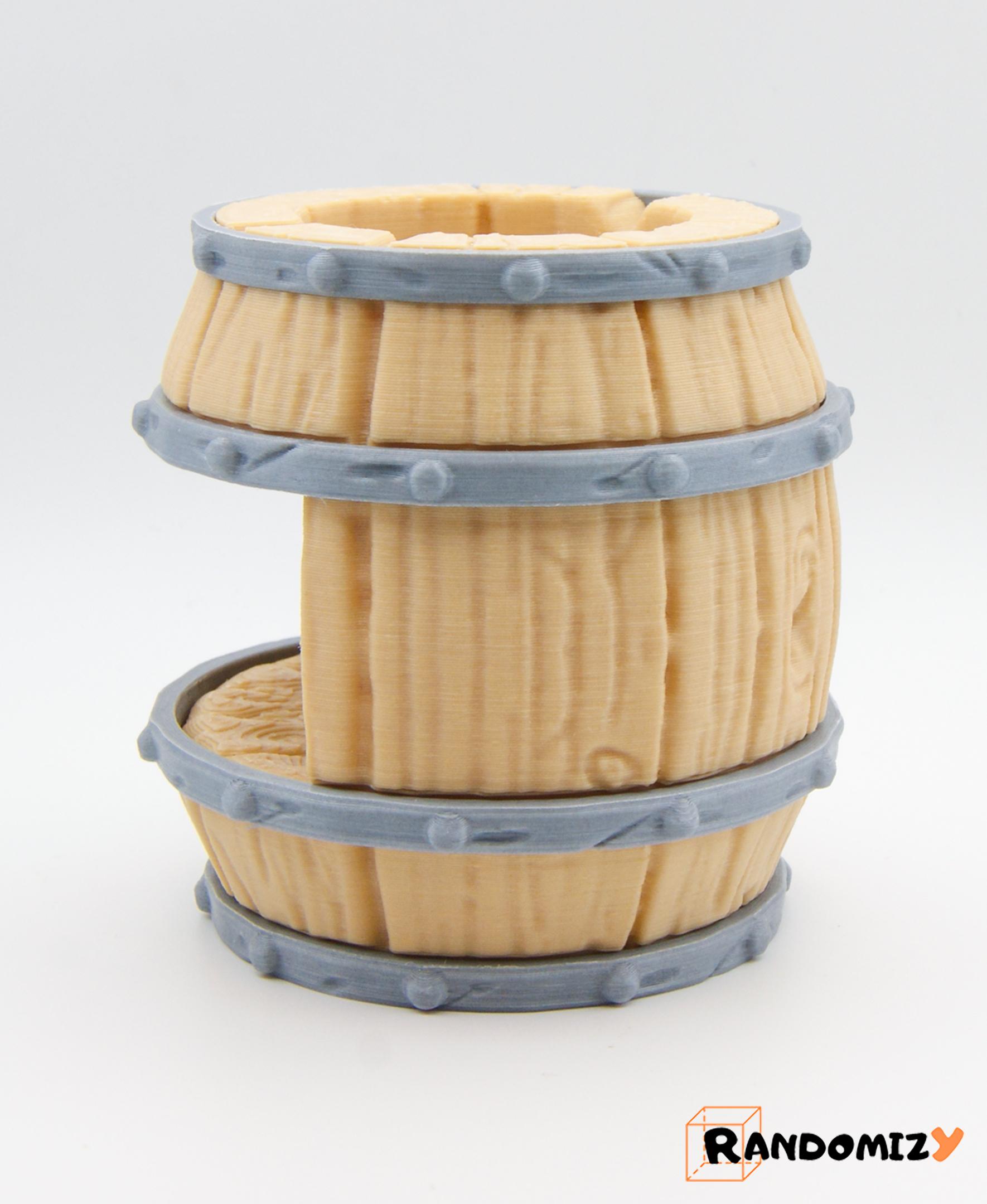 Barrel Coaster Holder 3d model