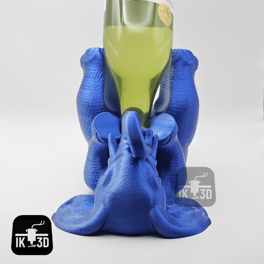 Elephant Bottle Holder / 3MF Included / No Supports 3d model