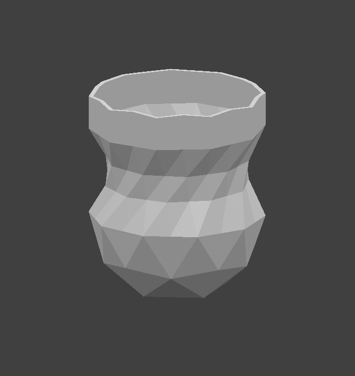 DECORATIVE VASE 3d model