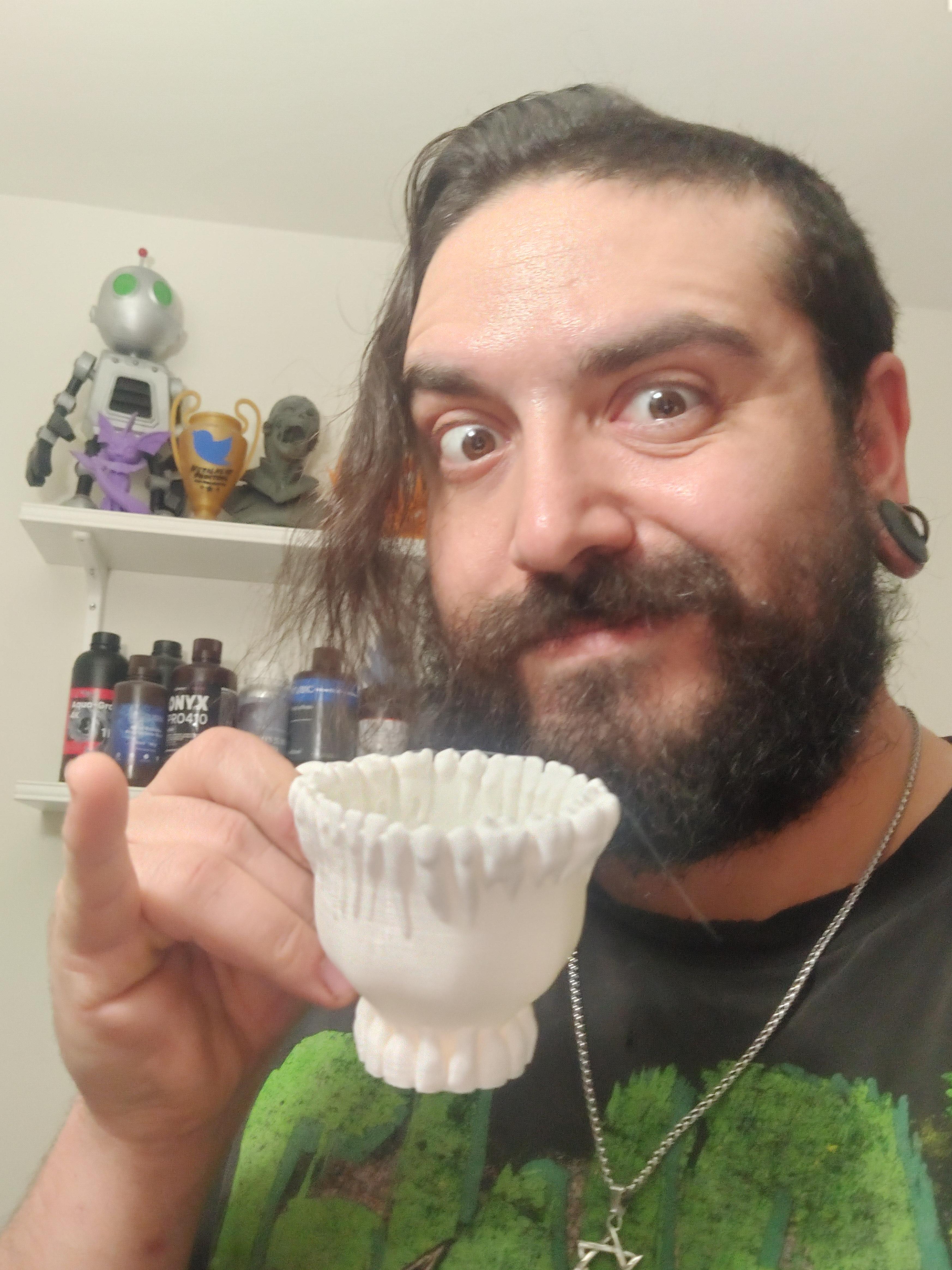 Teeth Cup - Teeth time!  - 3d model