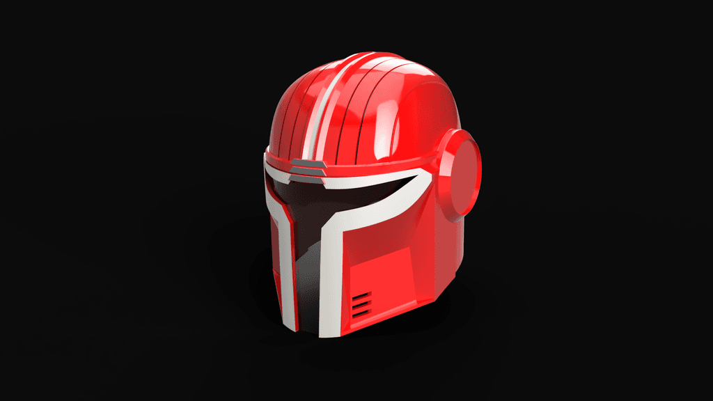 "TORO" custom Post Imperial Helmet 3d model