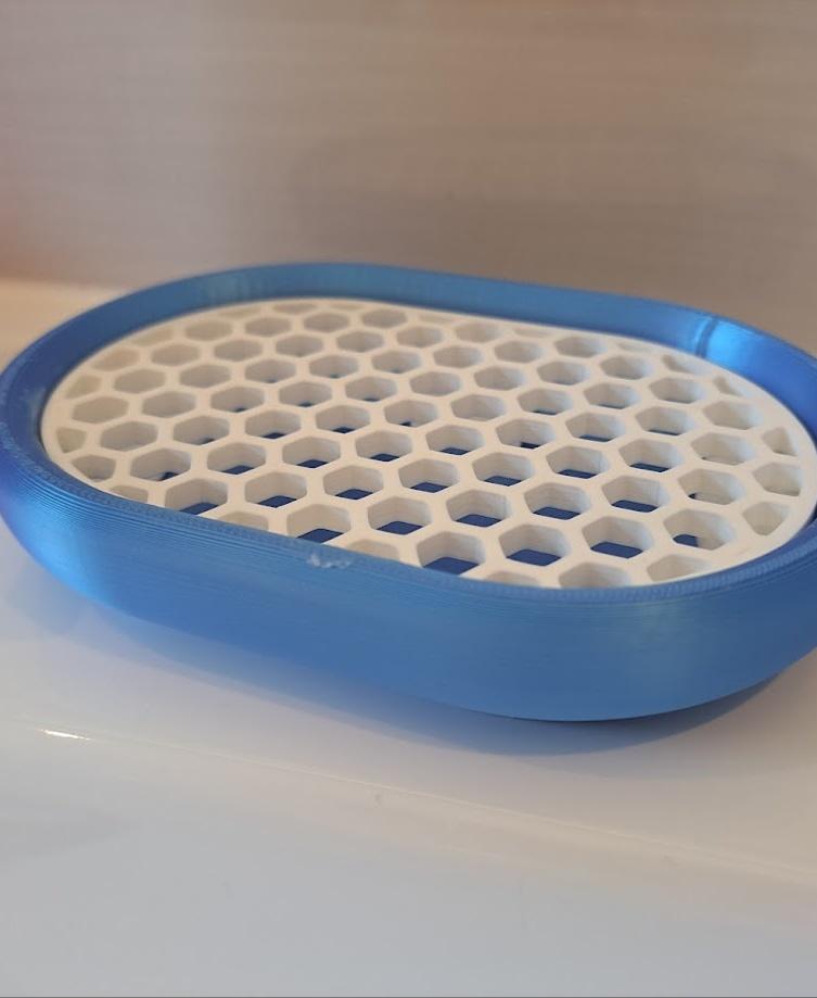 Customizable Soap Dish 3d model