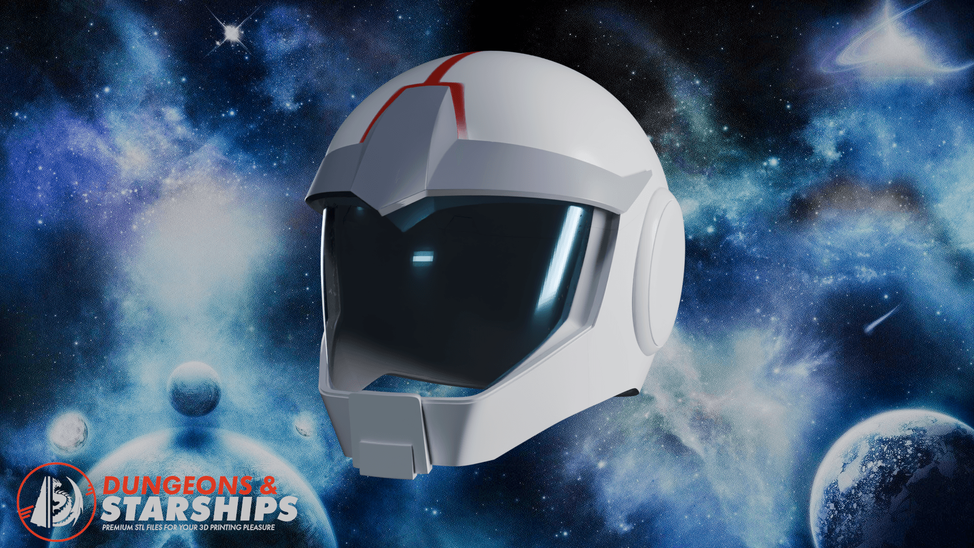 Amuro Ray Pilot Helmet - Gundam 3d model