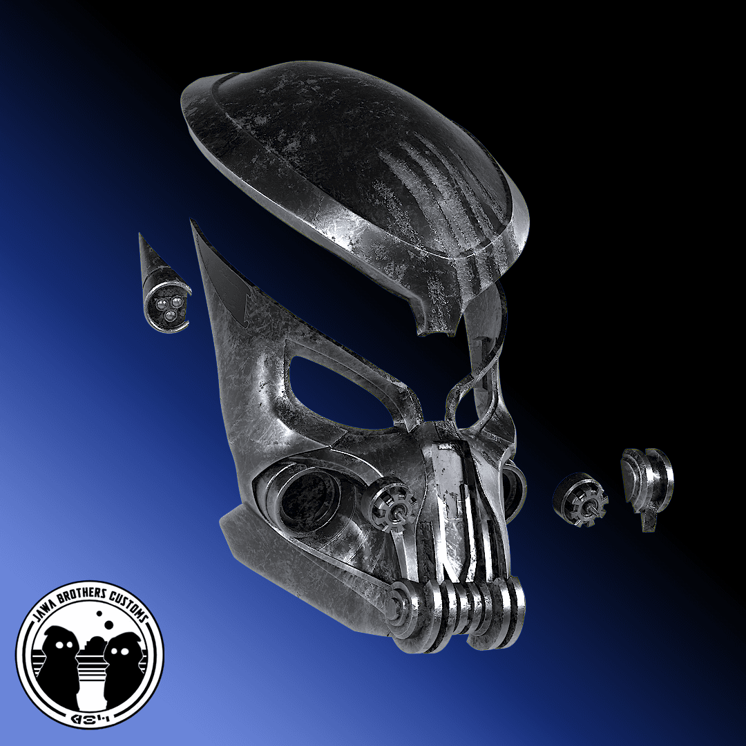 Celtic Predator Mask 3d model