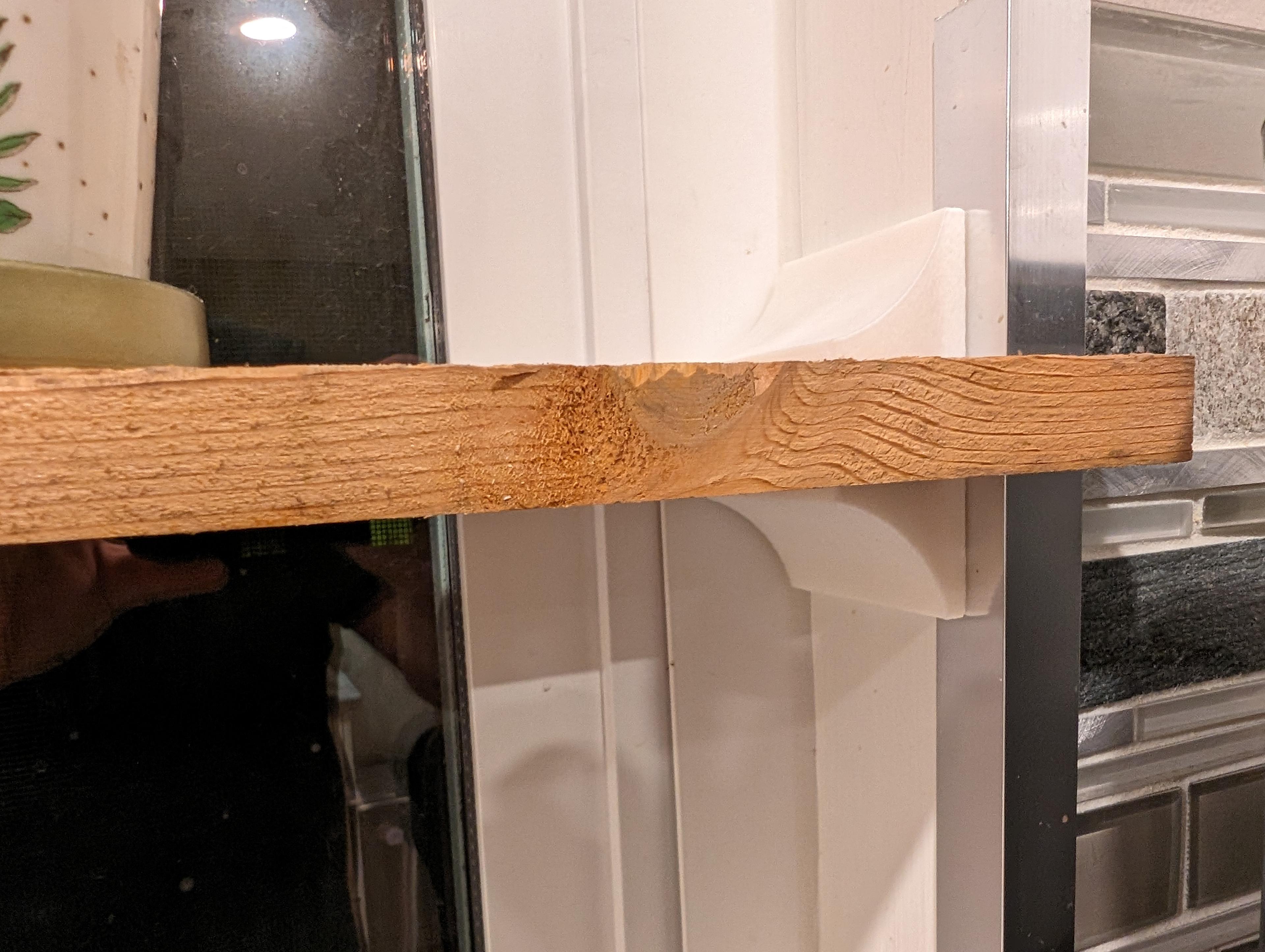 Window Bracket for a 1x4 fence board 3d model