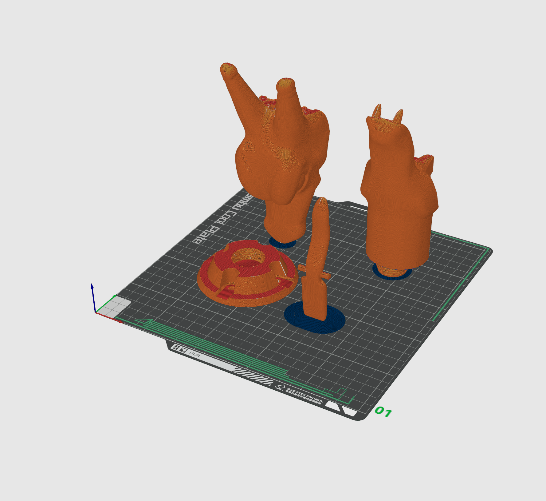 Charizard Coat Rack 3d model